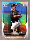 Bowman Draft Chrome 2023 Paul Skenes Refractor Rookie 1st Bowman #BDC-14 (AA)