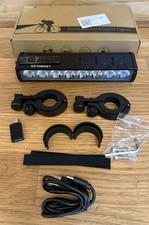 NEWBOLER 10000 Lumen Bike Light 10000mAh Power Bank USB Rechargeable IP65-FAST 