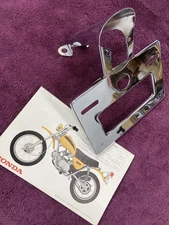 HONDA SL70 K0  LICENSE PLATE BRACKET 1971  MOUNT NEW TAIL LIGHT VMX VINTAGE