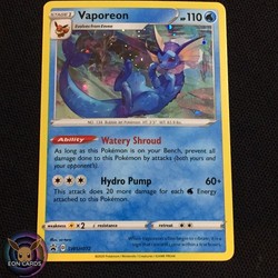 Vaporeon SWSH072 Sword & Shield Black Star Promo Holo