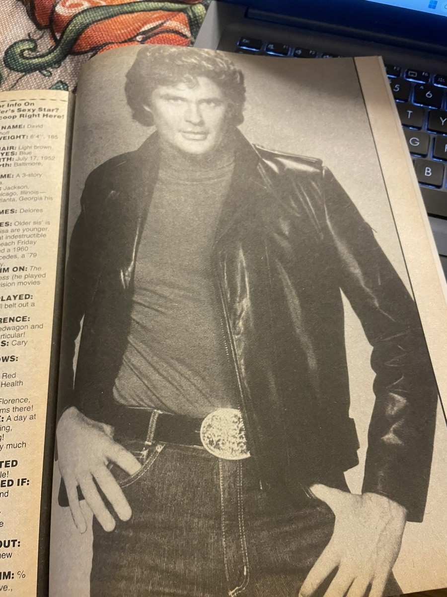 16 Magazine Jan 1983 David Hasselhoff Van Halen Rex Smith Steve