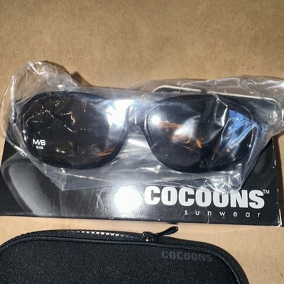 Cocoons Sports Wrap C413A Tortoise Frame Amber Lens Sunglasses (New) Med/small