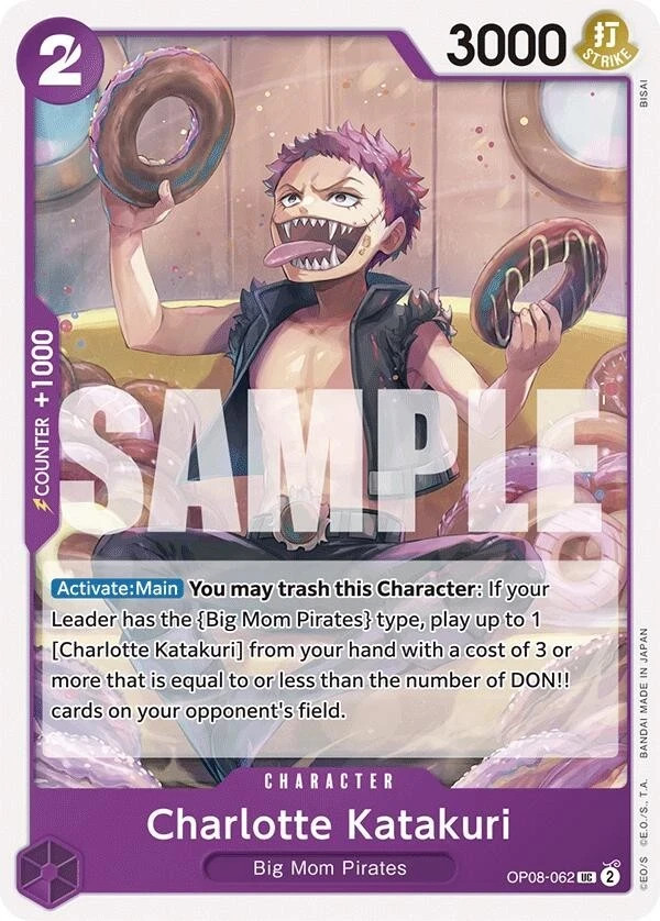 Charlotte Katakuri (062) - Normal OP08-062 Two Legends NM English