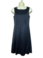 Theory Business Dress Size 2 Black Blend Stretch Lightweight - MADE IN USA