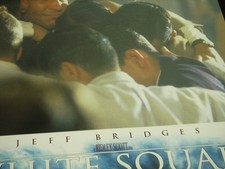 RIDLEY SCOTT & JEFF BRIDGES  White Squall (1996) B2 POSTER JAPAN ORIGINAL VTG #1