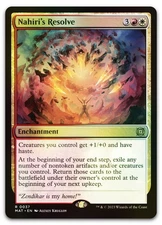 Nahiri's Resolve #37 (Foil) (NM) March of the Machine MAT Magic MTG