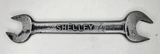 Old  Vintage SHELLEY Double Open End Wrench 3/8"WH 1/4" BSF 5/16" BSF ENGLAND