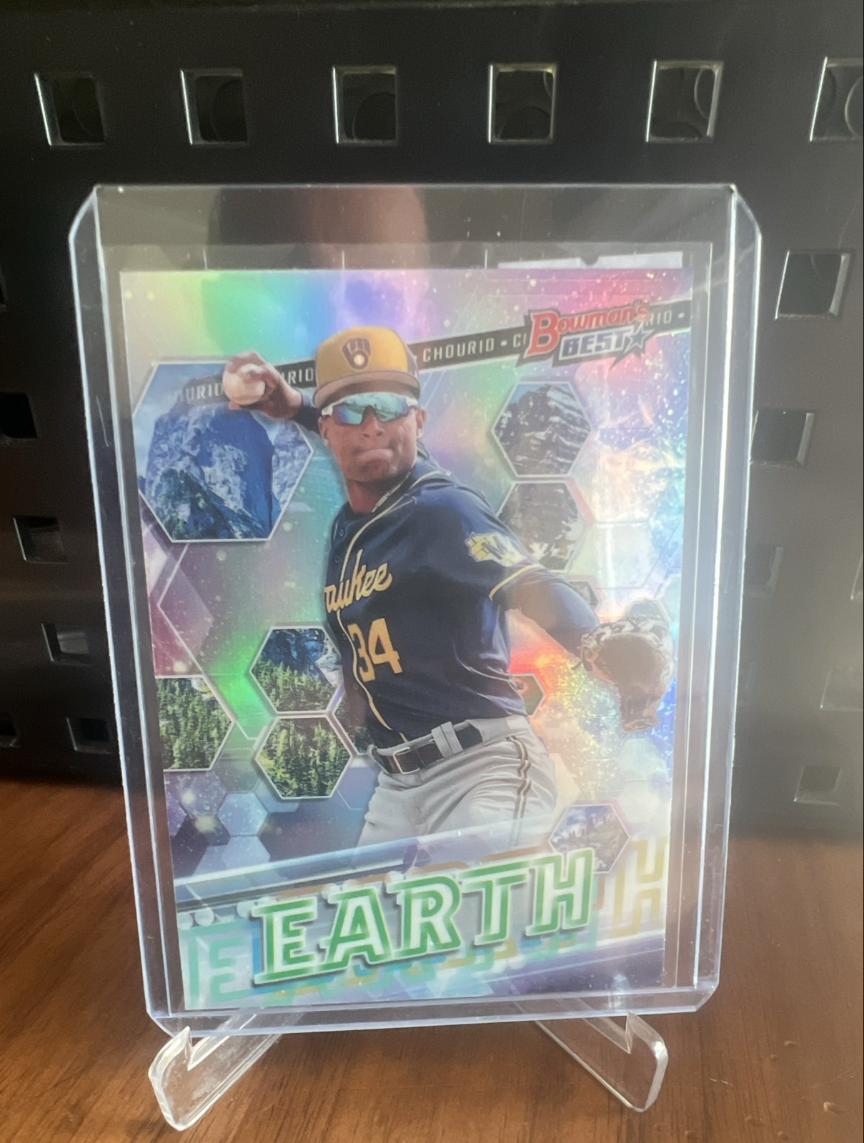 2022 Bowman's Best - Elements of Excellence Jackson Chourio #EE-14 (RC)