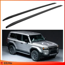 Aluminum Roof Rack 2x Roof Rail Fits Toyota Land Cruiser Prado J250 2024