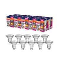 Osram LED Star Value PAR16 GU10 Reflektorlampe 36° 2,6W 2700K 10Er Pack Warmweiß