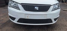 Seat Toledo Front Bumper In White  Paint Code -F9E  Fit 2012 - 2019  