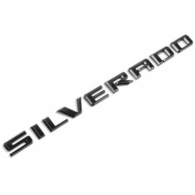 #ad Gloss Matte For Silverado 2019 2022 Emblem Side Fender Tailgate Letters Badge $15.98
