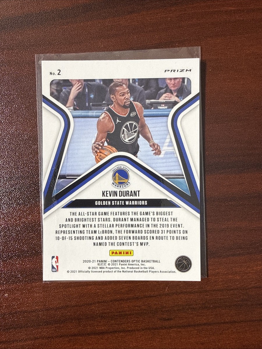 2020-21 Panini Contenders Optic - All-Star Aspirations Kevin