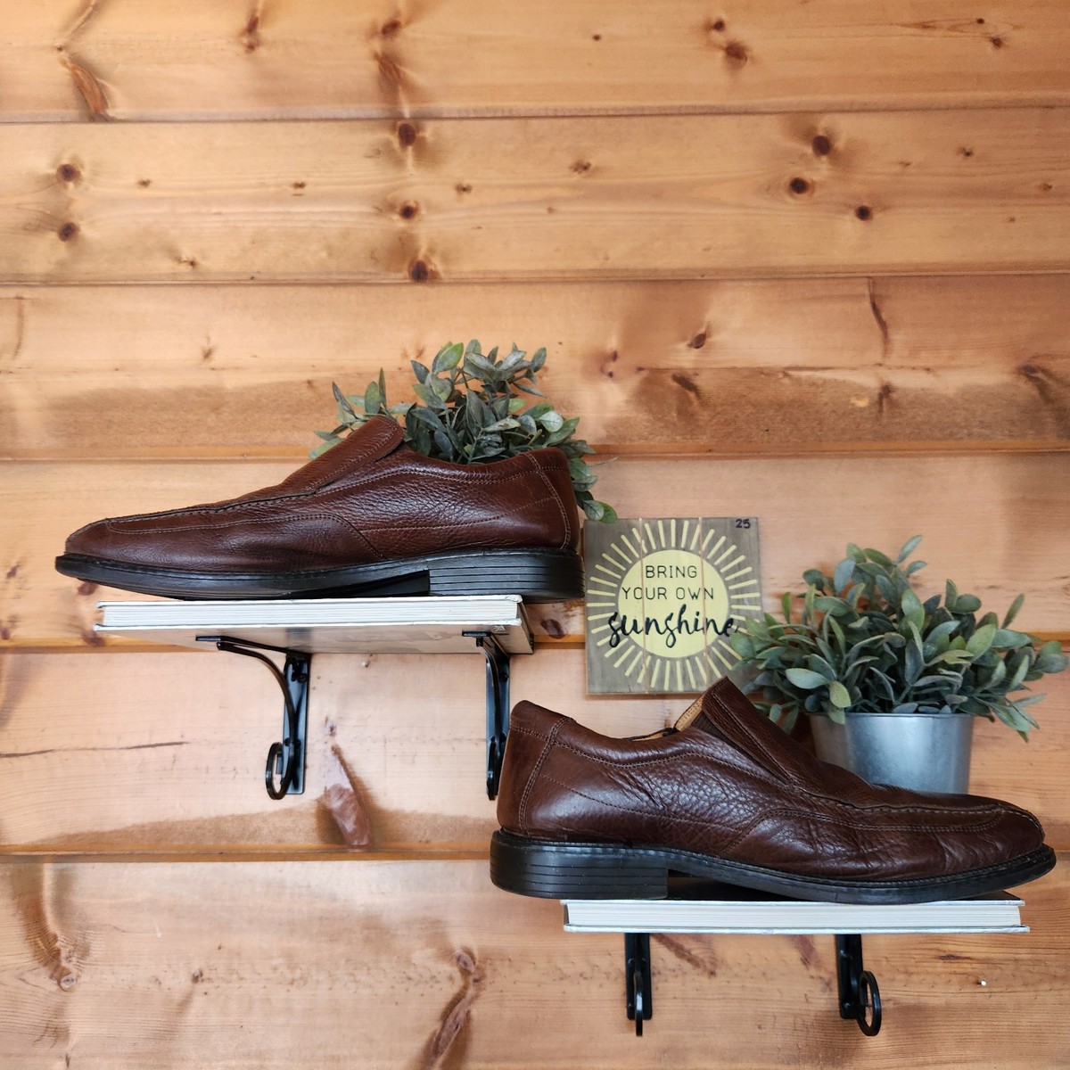 Florsheim 18536 Bike Toe Casual Dress Loafer Brown Shoe Leather Sheepskin Sz 13M Florsheim 18536 Bike Toe Casual Dress Loafer Brown Shoe  main image 4