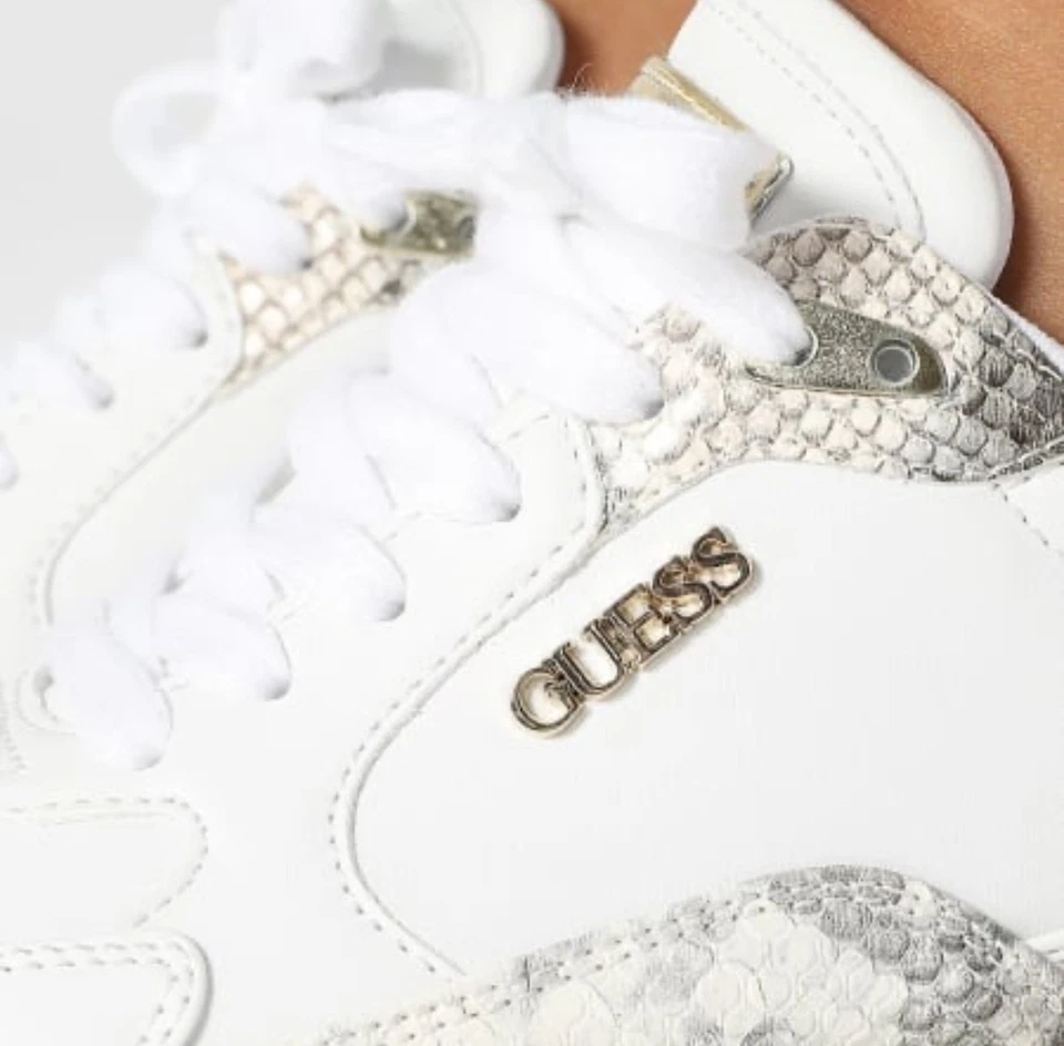 Guess Scarpe da ginnastica da donna FLTM15ELE12 Bianco - Immagine 3 di 4