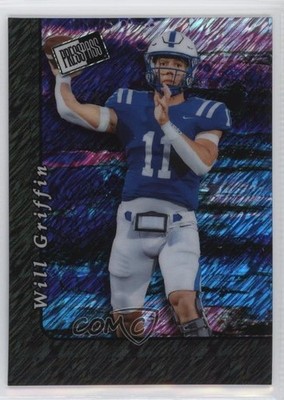 2024 Leaf Metal Collective Press Pass 2000 Black Shimmer /6 Will Griffin lz7