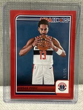 2023-24 Panini NBA Hoops Red Boarder 53/75 Jordan Poole #137