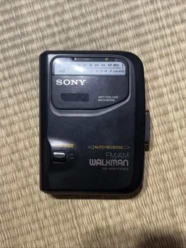Sony WM-FX303 Walkman Cassette Player FM/AM Radio Mega Bass Vintage HTF Untested