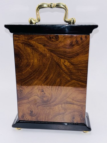 Howard Miller BERKLEY Clock 645-577, Walnut Piano Gloss Finish, New,Package Wear - Picture 3 of 6