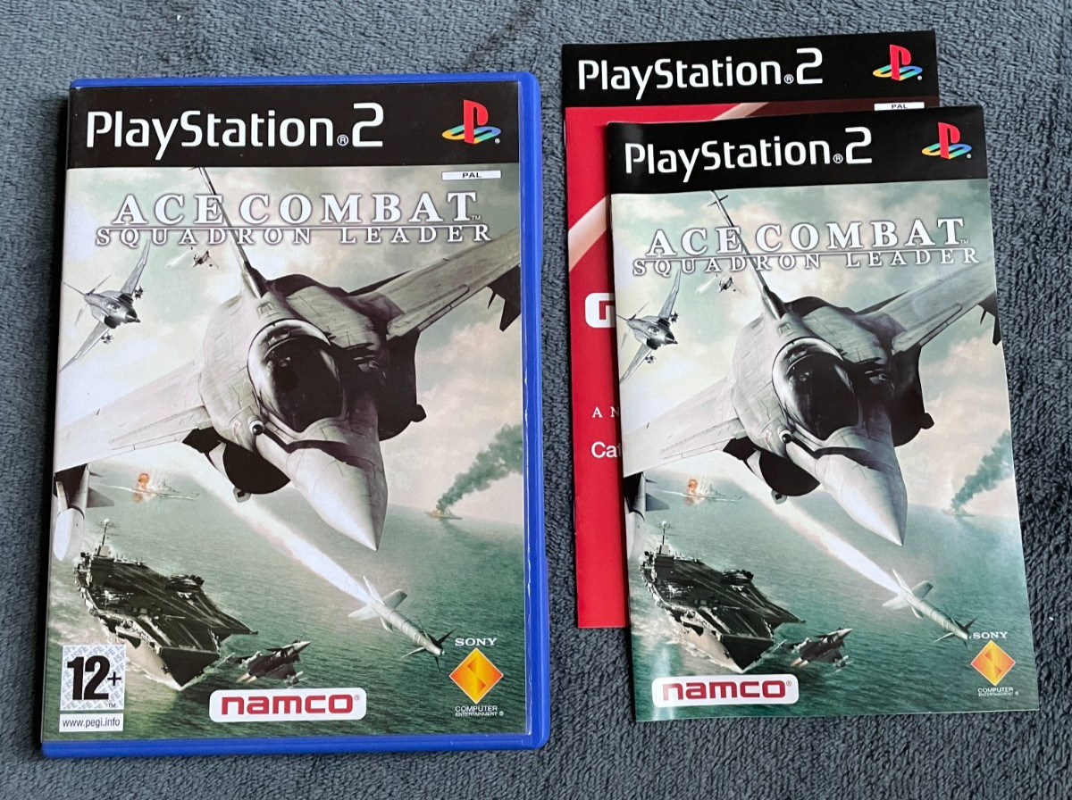 Ace Combat: Squadron Leader  complet sur Playstation 2 PS2 - FR cd TTBE