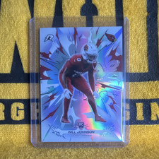 Topps 2025 Will Johnson Arizona Cardinals Refractor Rookie Card #102. rookie card picture