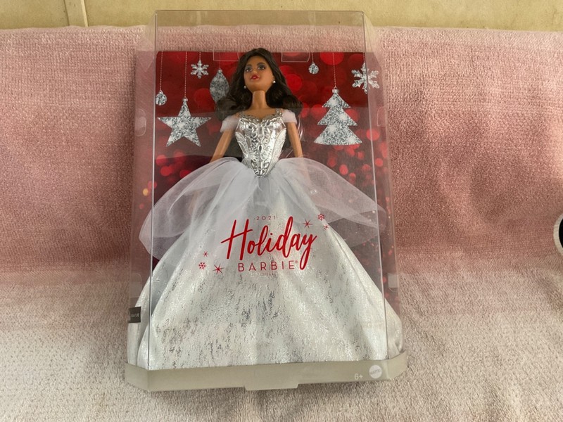 Mattel Holiday Barbie Signature Doll 2021 Brunette - GXL23 BRAND NEW