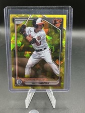 2024 Bowman Sapphire Edition - Chrome Prospects Max Wagner #BCP-18 Yellow /75...