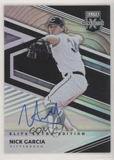 2020 Panini Elite Extra Edition Signatures Nick Garcia #79 Auto 0cv