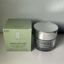 Clinique Smart Night Custom-Repair Moisturizer Combination Oily To Oily 1.7oz