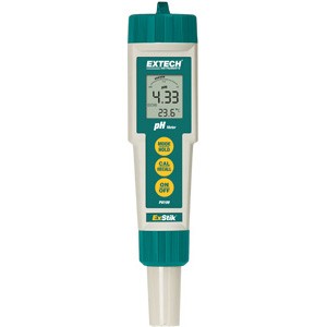 Extech PH100: ExStik 0.00 to 14.00-PH Waterproof Meter