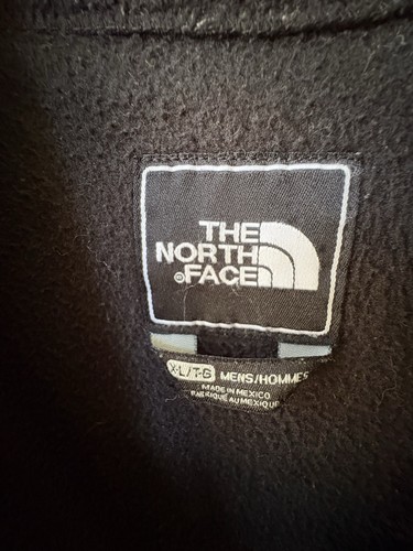Giacca Polartec Y2K The North Face Denali Fleece Uomo Taglia XL Full Zip Nera - Foto 5 di 9