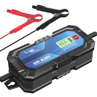 Lifepo4 LadegeräT 12V 10A 6V Lithium BatterieladegeräT Autobatterie Auto Solar