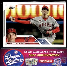 Jimmy Herget #254 RC Los Angeles Angels Near Mint or Better