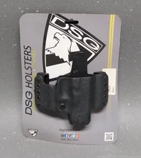 DSG Arms RH Black Kydex OWB HR Vertical Holster for Glock 30 30SF