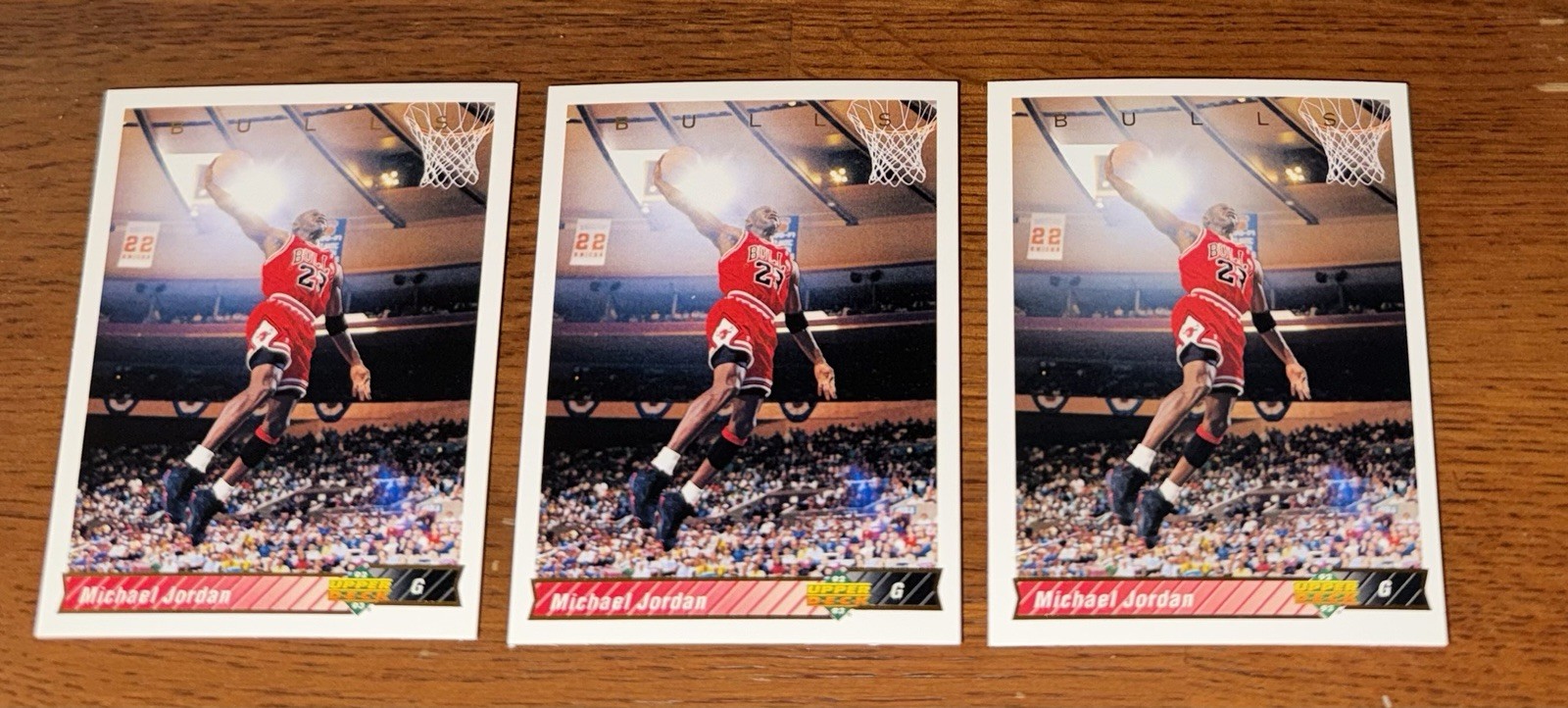 3-Michael Jordan 1993-1994 UD Upper Deck Basketball Cards #23 Chicago Bulls