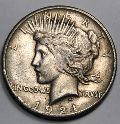 1921 Peace Dollar - XF !!