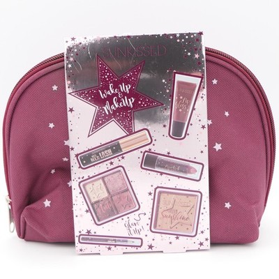 Sunkissed Wake Up & Makeup 7 Pc Set - 6 Full Size Items & Makeup Bag