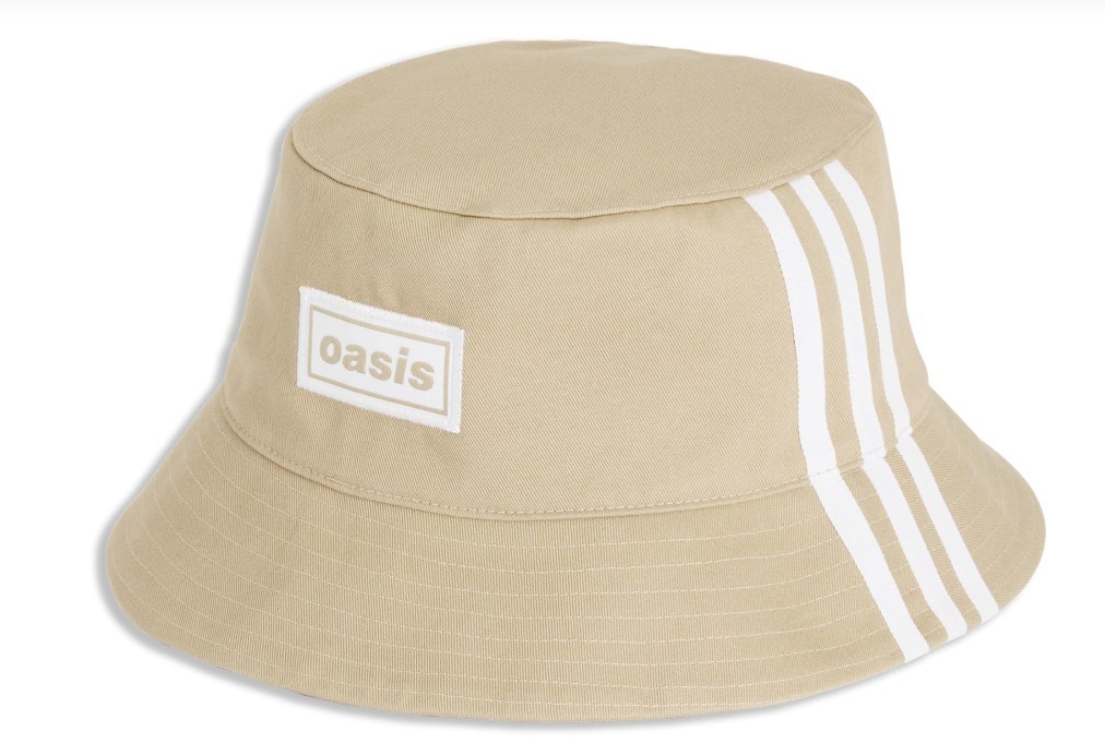 adidas x Oasis Tour Bucket Hat Stone OSFM Sold Out Limited Edition