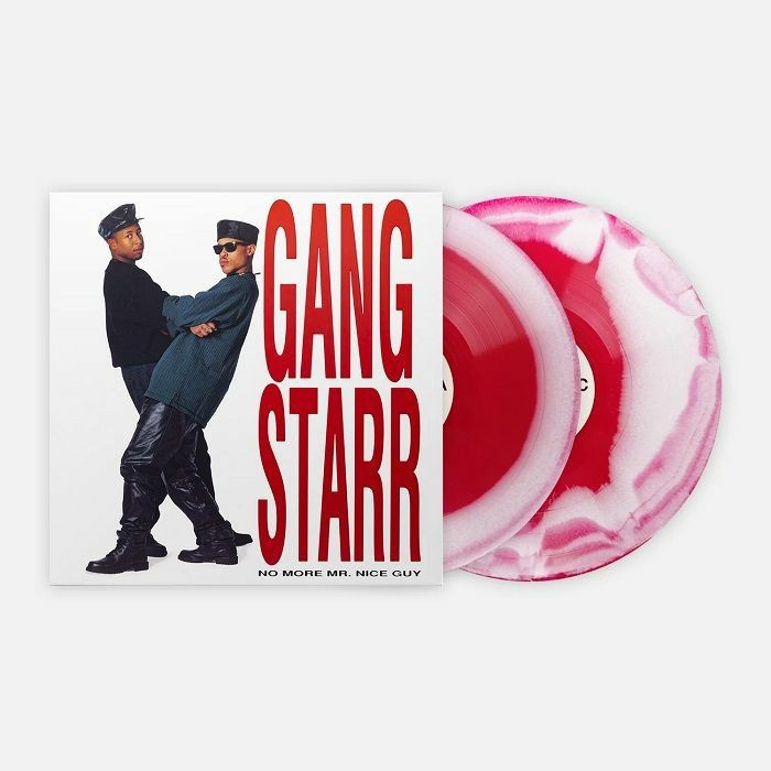 GANG STARR - No More Mr Nice Guy (reissue) - RED & WHITE SWIRL VINYL 2XLP