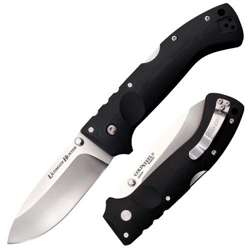 Cold Steel Knives Ultimate Hunter Lockback 30U S35VN Stainless Steel Black G10