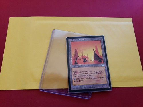 Scorched Ruins ×1 Weatherlight #166 MtG - Picture 5 of 5