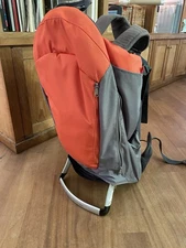 phil&teds meter baby carrier backpack color orange and gray