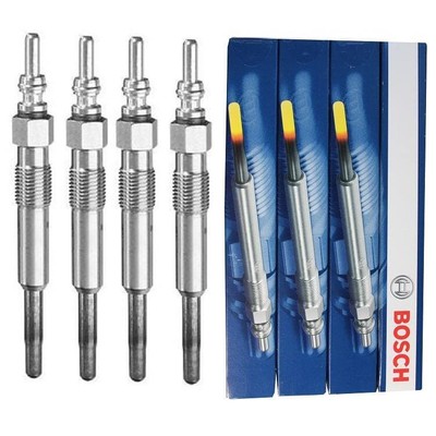 4 Bosch Glühkerzen GLP003 für Audi A4 Ford Galaxy Opel Vivaro Seat Ibiza II VW