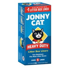 Litter Box Liners Heavy Duty Tear  Leak Resistant Drawstring Close Jumbo,...