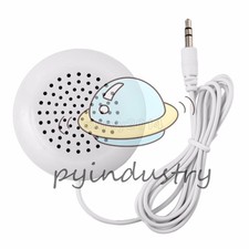 Portable 3.5mm Pillow Speaker For MP3 MP4 CD Player iPod Phone White