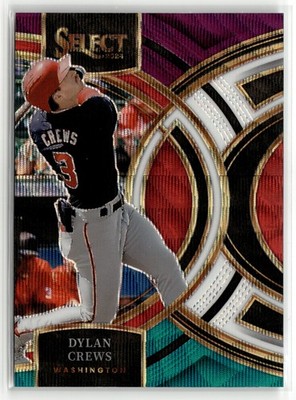 Dylan Crews 2024 Panini Select #5 Tri-Color Prizms