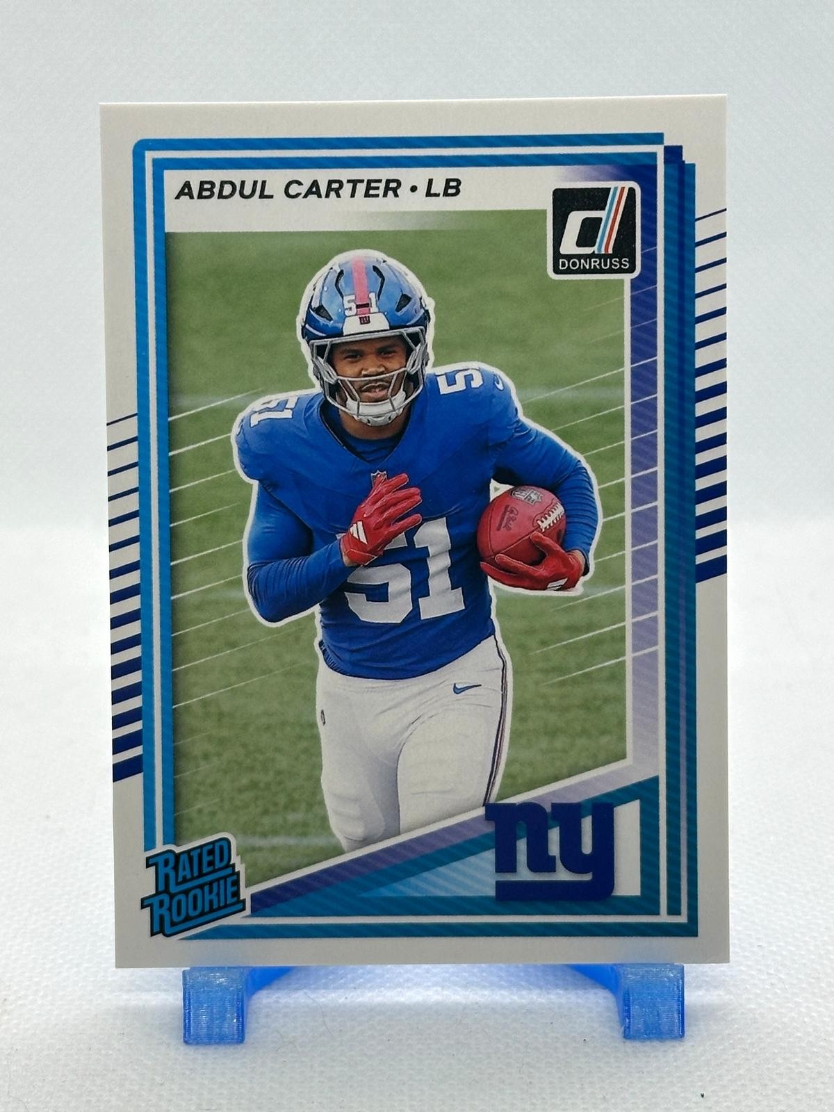 Abdul Carter 2025 Donruss Rated Rookie #315 (RC) New York Giants