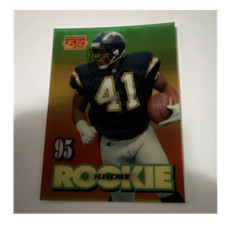 Sportflix 1995 Terrell Fletcher Rookie #143 San Diego Chargers NFL Football Card