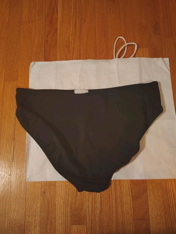 Parte inferior de bikini hipster negro PROFILE BY GOTTEX, talla 14 Foto 2 de 2