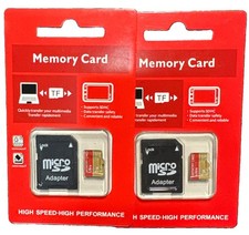 🔥(2pk) 1 Tb Micro Sd With Adapter New